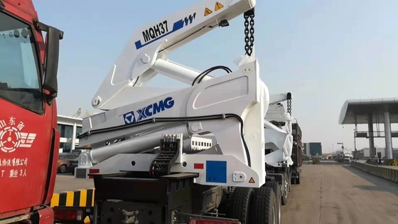 Xcmg 37t साइड लिफ्ट क्रेन Mqh37a के साथ Sinotruk Howo 8x4 ट्रक माउंटेड क्रेन