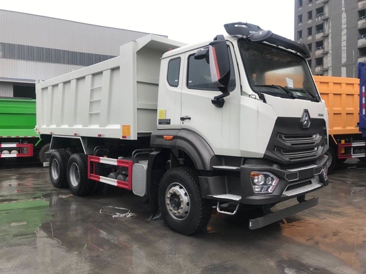 Sinotruk HOHAN J7B N7B 6x4 हैवी ड्यूटी डंप ट्रक 10 व्हीलर डंप ट्रक 371HP