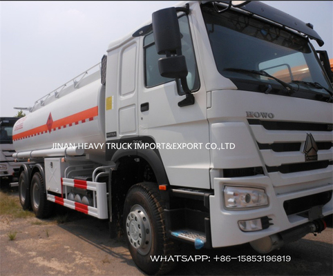 Sinotruk Howo 25cbm 25000 लीटर ऑयल टैंक ट्रेलर ऑयल फिलिंग ट्रक