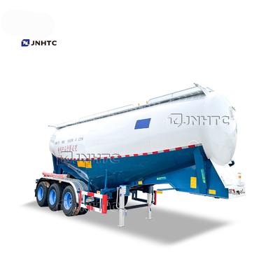 SINOTRUK 3 Alxes बल्क सीमेंट ट्रेलर डीजल इंजन 50 टन 45 Cbm