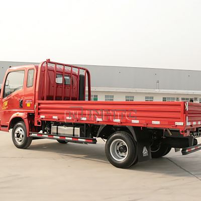 SINOTRUK HOWO 4x2 लाइट ड्यूटी वाणिज्यिक ट्रक 2 टन 3 टन 5 टन फ्लैटबेड ट्रक