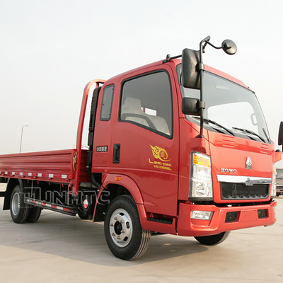 SINOTRUK HOWO 4x2 लाइट ड्यूटी वाणिज्यिक ट्रक 2 टन 3 टन 5 टन फ्लैटबेड ट्रक