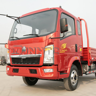 SINOTRUK HOWO 4x2 लाइट ड्यूटी वाणिज्यिक ट्रक 2 टन 3 टन 5 टन फ्लैटबेड ट्रक