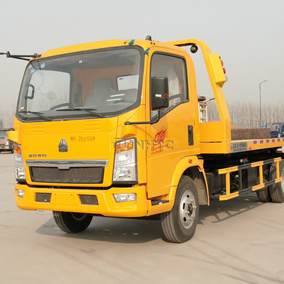 Sinotruk HOWO नया / प्रयुक्त 3 टन 4x2 व्रेकर टो रोड ब्लॉक रिमूवल ट्रक