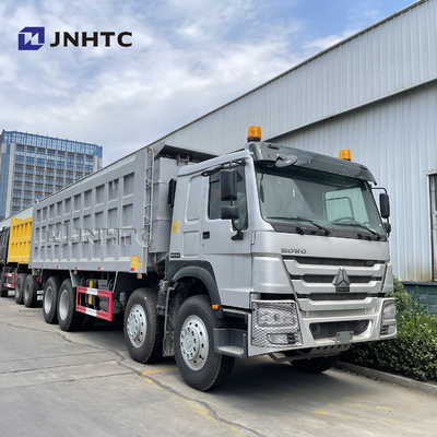 2 अलार्म लैंप के साथ HOWO 8x4 यूरो 2 371hp टिपर डंप ट्रक