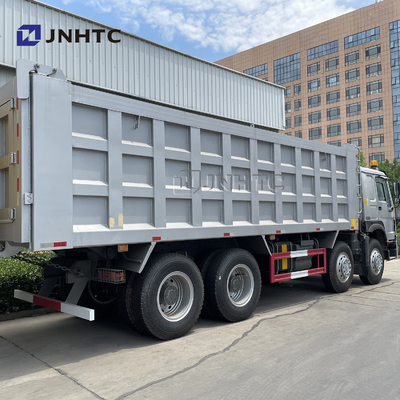 2 अलार्म लैंप के साथ HOWO 8x4 यूरो 2 371hp टिपर डंप ट्रक