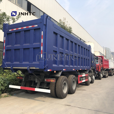 सूडान के लिए HOWO 8x4 Euro2 371hp 12 व्हील्स कंस्ट्रक्शन डंप ट्रक