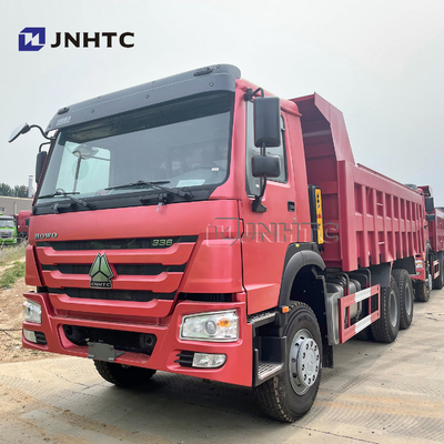 Sinotruk HOWO 6x4 मिनरल माइनिंग डंप ट्रक रेड यूरो 2 माइन 336hp 60ton