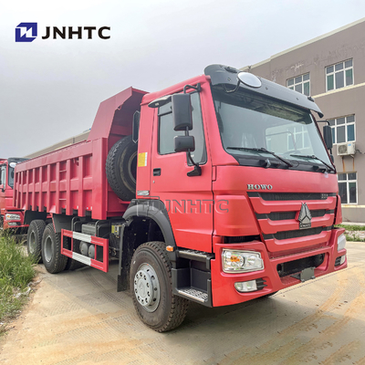 Sinotruk HOWO 6x4 मिनरल माइनिंग डंप ट्रक रेड यूरो 2 माइन 336hp 60ton