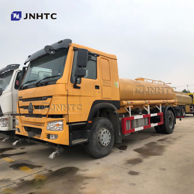 Sinotruk HOWO EURO2 EURO3 वाटर टैंकर टैंक 4x2 266hp 8-12 क्यूबिक
