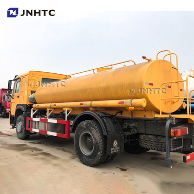 Sinotruk HOWO EURO2 EURO3 वाटर टैंकर टैंक 4x2 266hp 8-12 क्यूबिक