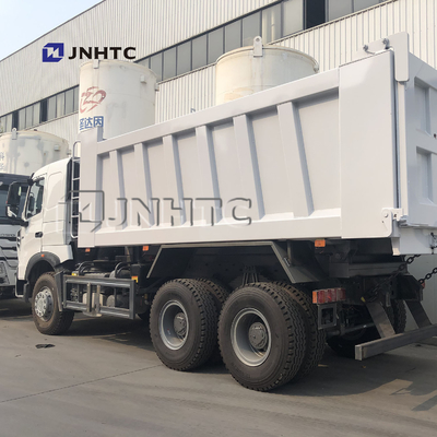 निर्माण रेत बजरी परिवहन के लिए SINOTRUK HOWO T7 10 व्हीलर डंप ट्रक