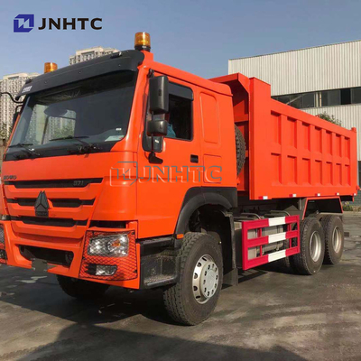 HOWO 6x4 20 क्यूबिक मीटर टिपर ट्रक स्टोन सैंड 10 व्हील्स 30 टन 371hp