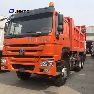 HOWO 6x4 20 क्यूबिक मीटर टिपर ट्रक स्टोन सैंड 10 व्हील्स 30 टन 371hp
