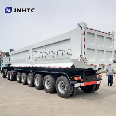 SINOTRUK थ्री फोर एक्सल हैवी ड्यूटी सेमी ट्रेलर 50T 40cbm सेल्फ टिपिंग डंप ट्रक