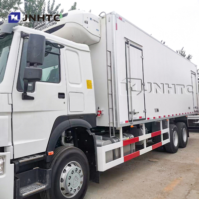 SINOTRUK HOWO 6x4 हैवी कार्गो ट्रक 20cbm थर्मस रेफ्रिजरेटर ट्रक