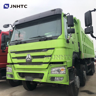 बोत्सवाना के लिए HOWO 8x4 371hp 30 क्यूबिक 12 व्हील्स सेल्फ लोडिंग हैवी ड्यूटी डंप ट्रक