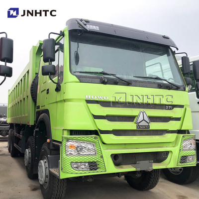 बोत्सवाना के लिए HOWO 8x4 371hp 30 क्यूबिक 12 व्हील्स सेल्फ लोडिंग हैवी ड्यूटी डंप ट्रक