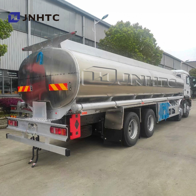 Sinotruk Howo Euro2 8x4 15cbm ईंधन टैंक ट्रक स्टेनलेस स्टील एल्यूमीनियम मिश्र धातु 5083