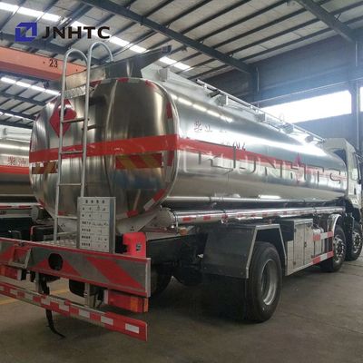 Sinotruk Howo Euro2 8x4 15cbm ईंधन टैंक ट्रक स्टेनलेस स्टील एल्यूमीनियम मिश्र धातु 5083