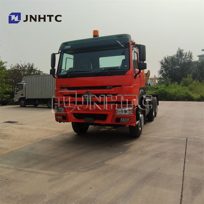 6x4 प्रयुक्त सिनोट्रुक प्राइम मूवर ट्रक 375 ट्रैक्टर ट्रक का इस्तेमाल किया