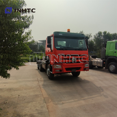 6x4 प्रयुक्त सिनोट्रुक प्राइम मूवर ट्रक 375 ट्रैक्टर ट्रक का इस्तेमाल किया