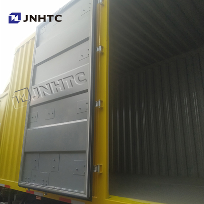 Sinotruk HOWO EURO2 कार्गो वैन ट्रक 10 पहियों A7 ​​लॉरी माल परिवहन ट्रक