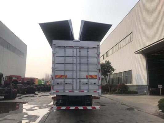 SINOTRUK HOWO A7 6X4 हैवी कार्गो ट्रक यूरो II 10 व्हीलर विंग वैन