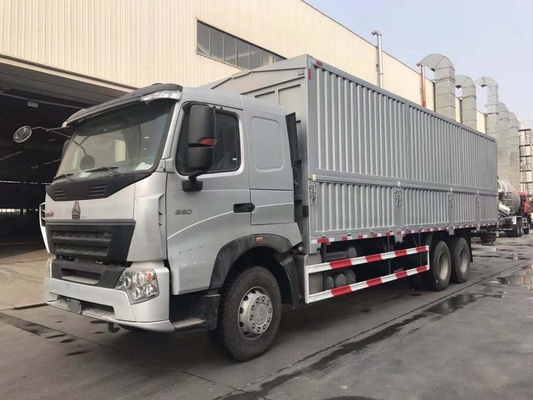 SINOTRUK HOWO A7 6X4 हैवी कार्गो ट्रक यूरो II 10 व्हीलर विंग वैन