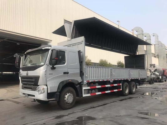 SINOTRUK HOWO A7 6X4 हैवी कार्गो ट्रक यूरो II 10 व्हीलर विंग वैन