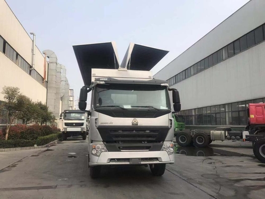 SINOTRUK HOWO A7 6X4 हैवी कार्गो ट्रक यूरो II 10 व्हीलर विंग वैन