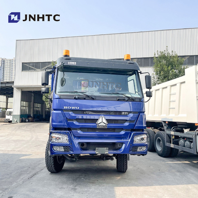 HOWO 6X4 हैवी ड्यूटी डंप ट्रक 10 पहियों 20m3 टिपर ट्रक 371hp अलार्म लाइट के साथ