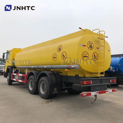 20cbm टैंकर के साथ चीन HOWO 6x4 371hp ईंधन टैंकर ट्रक