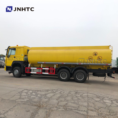 20cbm टैंकर के साथ चीन HOWO 6x4 371hp ईंधन टैंकर ट्रक