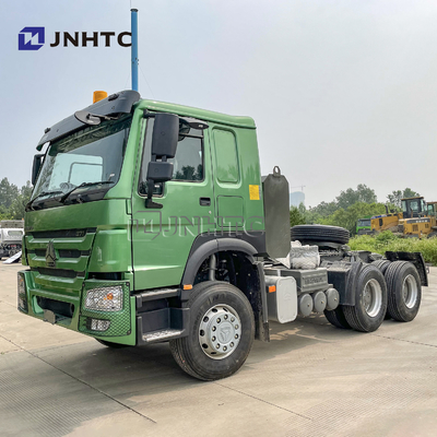 Sinotruk HOWO Euro2 30 टन प्राइम मूवर ट्रक 10 व्हील्स 371HP ट्रैक्टर ट्रक हेड