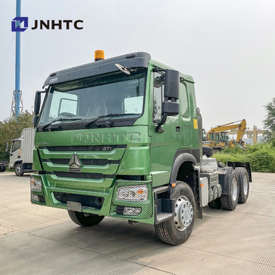 Sinotruk HOWO Euro2 30 टन प्राइम मूवर ट्रक 10 व्हील्स 371HP ट्रैक्टर ट्रक हेड