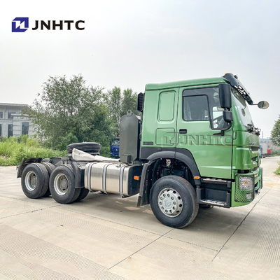 Sinotruk HOWO Euro2 30 टन प्राइम मूवर ट्रक 10 व्हील्स 371HP ट्रैक्टर ट्रक हेड