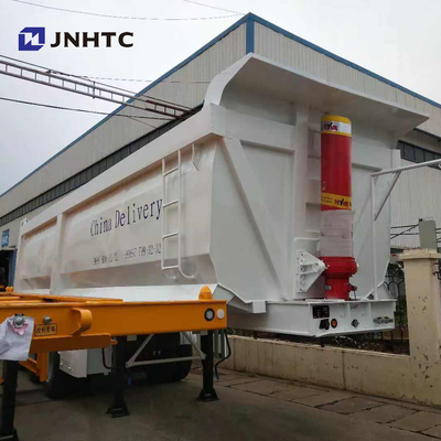 3 एक्सल ट्रैक्टर डंप सेमी ट्रेलर ट्रक 40t एयर सस्पेंशन