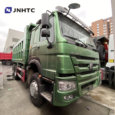 सिनोट्रुक 6X4 371HP हैवी ड्यूटी डंप ट्रक ग्रीन 20 क्यूबिक टिपर ट्रक