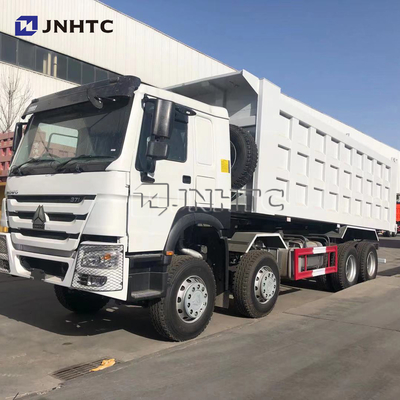 Euro2 HOWO 8X4 डंप ट्रक 380hp टिपर ट्रक भारी ट्रक