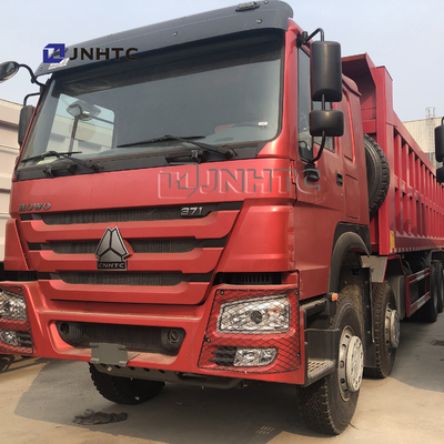 Howo 371hp 8x4 30 घन मीटर टिपर डंप ट्रक डम्पर ट्रक