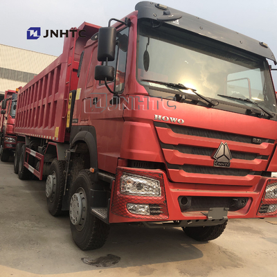 Howo 371hp 8x4 30 घन मीटर टिपर डंप ट्रक डम्पर ट्रक
