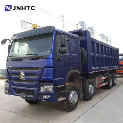 30M3 371hp 12 व्हीलर Sinotruk Howo हैवी ड्यूटी डंप ट्रक फ्रंट लिफ्टिंग नया मॉडल