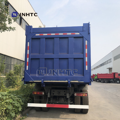 30M3 371hp 12 व्हीलर Sinotruk Howo हैवी ड्यूटी डंप ट्रक फ्रंट लिफ्टिंग नया मॉडल