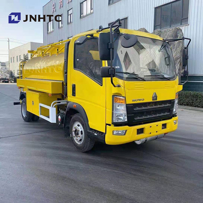 Sinotruk Howo लाइट फ्यूल टैंक ट्रक 4x2 नया मॉडल 3000l