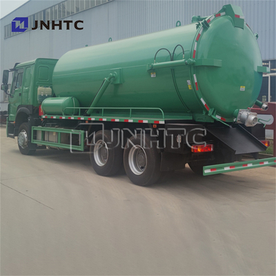 6x4 SINOTRUK 20m3 भारी ड्यूटी वैक्यूम टैंक सीवेज सक्शन ट्रक 20000 लीटर सीवेज ड्रेनेज ट्रक बिक्री के लिए