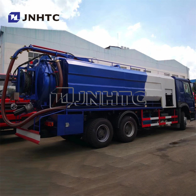 6x4 SINOTRUK 20m3 भारी ड्यूटी वैक्यूम टैंक सीवेज सक्शन ट्रक 20000 लीटर सीवेज ड्रेनेज ट्रक बिक्री के लिए