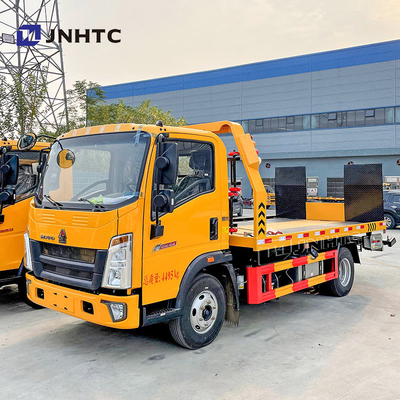 Sinotruk HOWO 4x2 3-8TON लाइट फ्लैटबेड कार्गो व्रेकर ट्रक