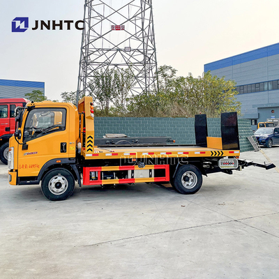 Sinotruk HOWO 4x2 3-8TON लाइट फ्लैटबेड कार्गो व्रेकर ट्रक