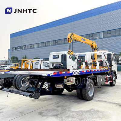 Sinotruk HOWO 4x2 3-12TON लाइट फ्लैटबेड कार्गो व्रेकर क्रेन ट्रक